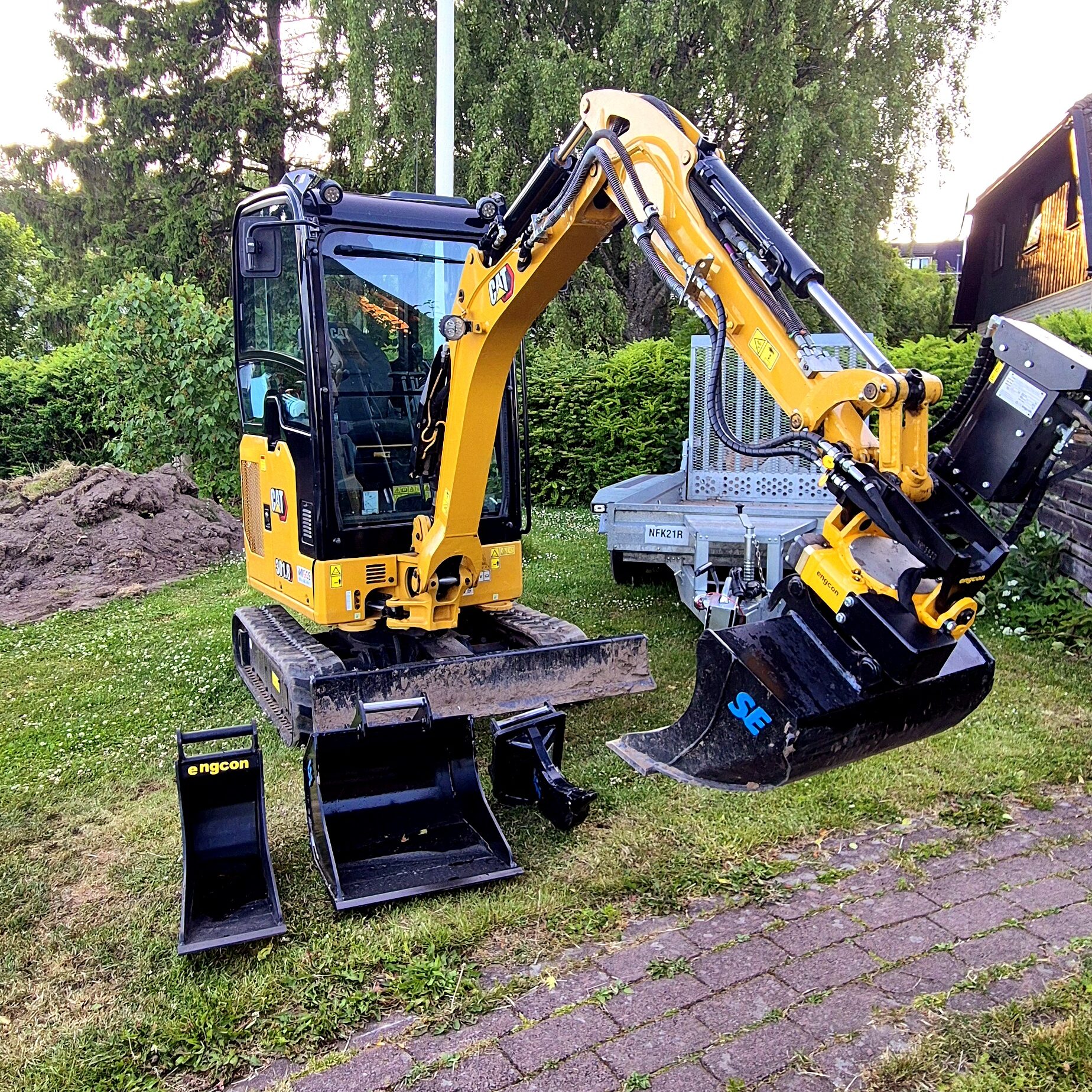 Cat 301.8 Grävmaskin